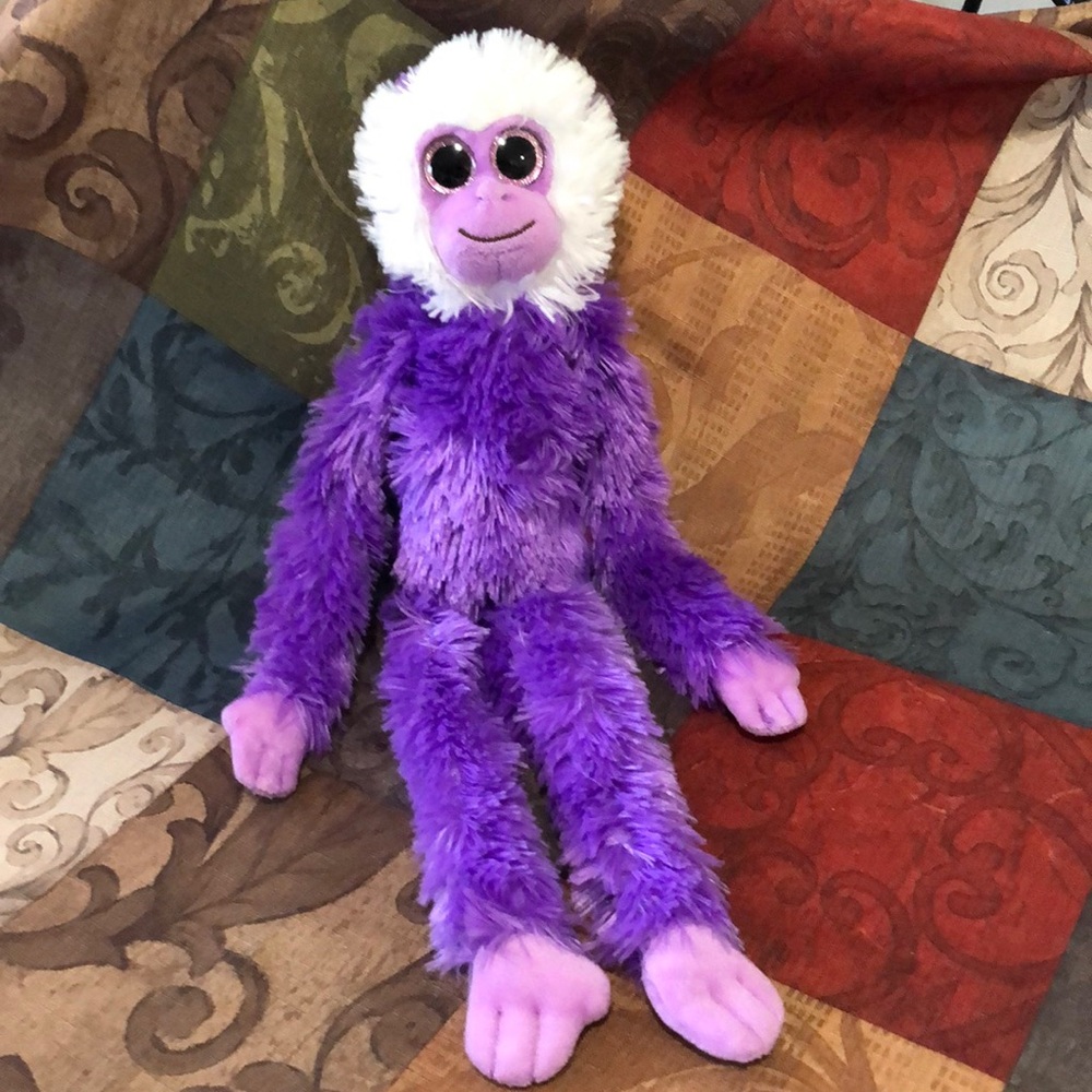🛍️5/$20🛍️EUC Comical Purple Spider Monkey from Aurora.